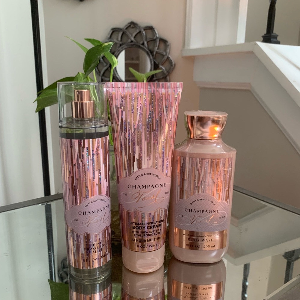 B&BW Champagne Toast Body Care Set